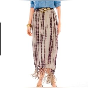 NWT Chico's Tie Dye Maxi Skirt